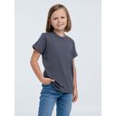 Футболка детская T-Bolka Kids, темно-серая (графит), 14 лет