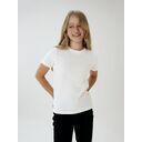 Футболка детская T-Bolka Kids, белая (теплый оттенок), 8 лет