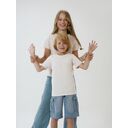 Футболка детская T-Bolka Kids, молочно-белая, 6 лет