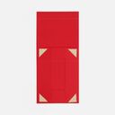 Коробка складная Quadra Fold, красная