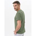 Футболка Premium, зеленая (оливковая), размер XL