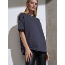 Футболка Oversize Premium, темно-серая (антрацит), размер L