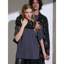 Футболка Oversize Premium, темно-серая (антрацит), размер XL