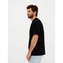 Футболка Oversize Premium, черная, размер S