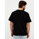Футболка Oversize Premium, черная, размер S
