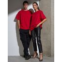 Футболка Oversize Premium, красная, размер S