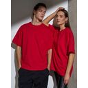 Футболка Oversize Premium, красная, размер L
