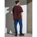 Футболка Oversize Premium, коричневая (шоколад), размер XXL