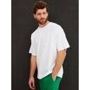 Футболка Oversize Premium, белая, размер M