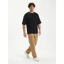 Футболка Oversize Premium 210, черная, размер S