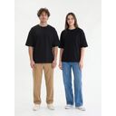 Футболка Oversize Premium 210, черная, размер S