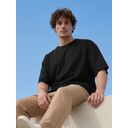 Футболка Oversize Premium 210, черная, размер XL