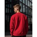 Свитшот Basic, красный, размер XL