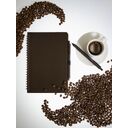 Блокнот на спирали Coffeist, коричневый