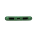 Аккумулятор Uniscend Half Day Type-C 5000 мАч, зеленый