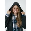 Дождевик детский RainDrop Kids, черный, 10 лет (рост 130-140)