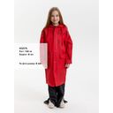 Дождевик детский RainDrop Kids, красный, 12 лет (рост 142-152)