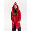 Дождевик детский RainDrop Kids, красный, 12 лет (рост 142-152)