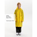 Дождевик детский RainDrop Kids, желтый, 8 лет (рост 118-128)