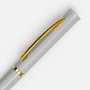 Ручка шариковая Euro Gold, серая