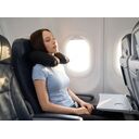Надувная подушка под шею в чехле Sleep, черная