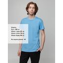 Футболка унисекс T-bolka 140, голубая, размер 4XL