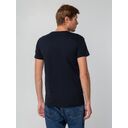 Футболка унисекс T-bolka 140, темно-синяя, размер L