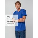 Футболка унисекс T-bolka 140, ярко-синяя, размер XXL