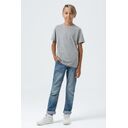 Футболка детская Regent Fit Kids, серый меланж, на рост 96-104 см (4 года)