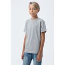 Футболка детская Regent Fit Kids, серый меланж, на рост 118-128 см (8 лет)
