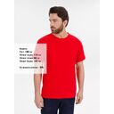 Футболка унисекс T-Bolka 180, красная, размер 4XL