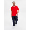 Футболка унисекс T-Bolka 180, красная, размер 4XL