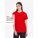Футболка унисекс T-Bolka 180, красная, размер 4XL