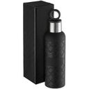 Термобутылка Hard Work Black, черная