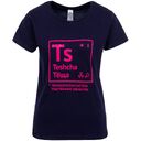 Футболка женская «Теща», темно-синяя, размер S
