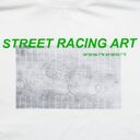 Футболка Street Racing Art, белая, размер XXL