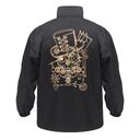 Ветровка John Steampunk, черная, размер M