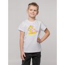 Футболка детская Skateboard, белая, 6 лет