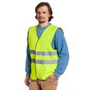 Сигнальный жилет СО-1 ТР, оранжевый флуоресцентный (170;176)-(112;116)