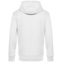 Толстовка с капюшоном унисекс King, белая, размер XS