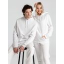Толстовка с капюшоном унисекс Hoodie, белая, размер XXL
