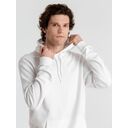 Толстовка с капюшоном унисекс Hoodie, белая, размер XL