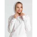 Толстовка с капюшоном унисекс Hoodie, белая, размер XL