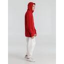 Толстовка с капюшоном унисекс Hoodie, красная, размер S