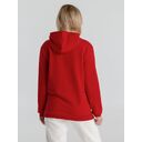 Толстовка с капюшоном унисекс Hoodie, красная, размер S