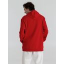 Толстовка с капюшоном унисекс Hoodie, красная, размер 4XL
