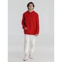 Толстовка с капюшоном унисекс Hoodie, красная, размер XS