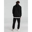Толстовка с капюшоном унисекс Hoodie, черная, размер 4XL
