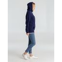 Толстовка с капюшоном унисекс Hoodie, темно-синяя, размер S