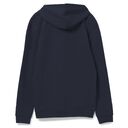 Толстовка с капюшоном унисекс Hoodie, темно-синяя, размер 4XL